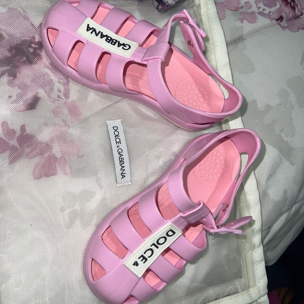 Pink Dolce & Gabbana Sandals